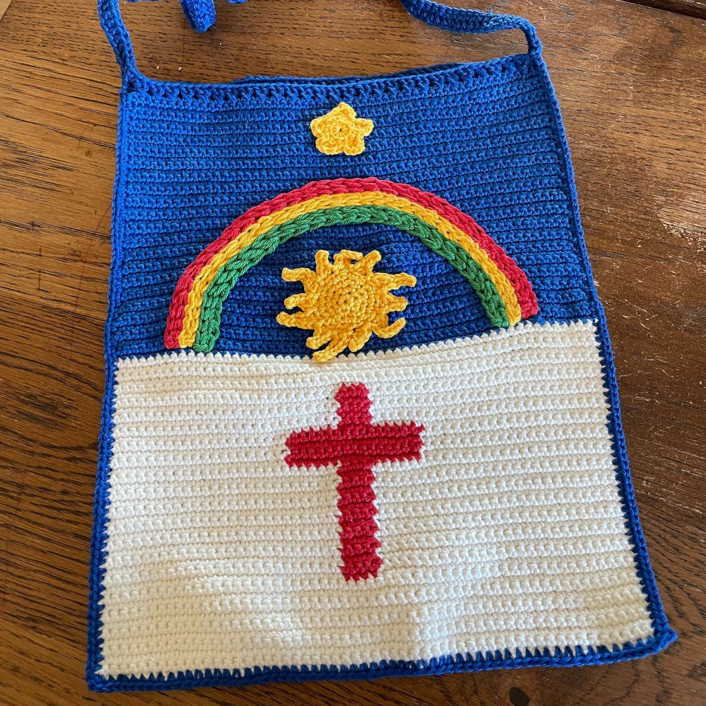 Purse in the colors of the flag of Pernambuco