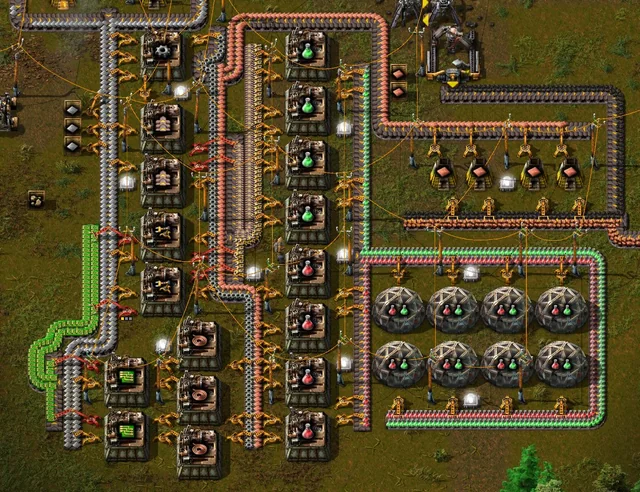 Factorio is by very far my favorite game. It is exactly how my head works.